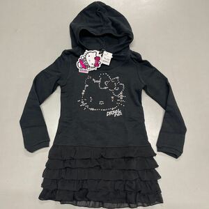 DIESEL HELLO KITTY パーカーワンピ パーカー 未使用 ディーゼル ハローキティ キティちゃん 2Y キッズ 子供服 kids ブラック 黒