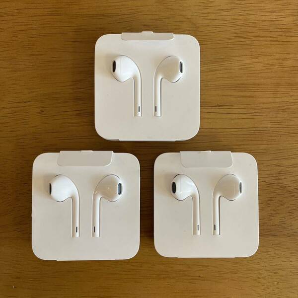 Apple＊純正＊EarPods＊ヘッドフォンジャックアダプタ＊3 × 3セット