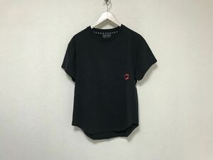 本物グラムglamb×ニッシーNissyコットンポケット半袖Tシャツメンズアメカジサーフミリタリービジネススーツ黒ブラックSストリート