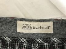 本物バルバッティBarbatiウールワークパンツミリタリービジネススーツアメカジサーフメンズ48グレーLイタリア製_画像5