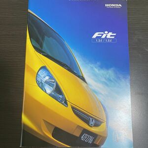 HONDA ホンダ　フィット カタログ