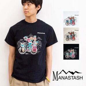 MANASTASH マナスタッシュ BEN LAMB コラボTシャツ