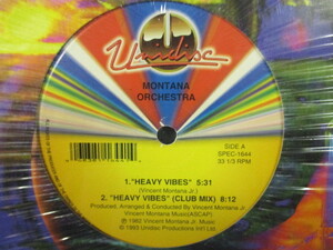 Montana Orchestra ： Heavy Vibes 12'' c/w Montana Sextet - #1 Dee Jay // 5点で送料無料
