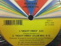 Montana Orchestra ： Heavy Vibes 12'' c/w Montana Sextet - #1 Dee Jay // 5点で送料無料_画像2