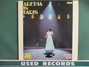 ★ Aretha Franklin ： Aretha In Paris LP ☆ (( 60's Soul Live ! / 落札5点で送料無料