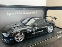 【土日はクーポン利用可】★1/18 Mazda RX-7 FD3S RE雨宮★黒 Black★ignition model イグニッションモデル★RE Amemiya★IG1047 _画像2