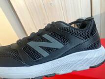 送料込 新品 New balance ニューバランス NB 19.5cm YK570 BK ブラック 黒 送料無料_画像7