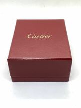 A1 ◆カルティエ　指輪Wケース　美品！ 空箱　BOX 空き箱 箱 リングケース 指輪ケース ■Cartier アクセサリー ケース ★格安 同梱大歓迎！_画像6