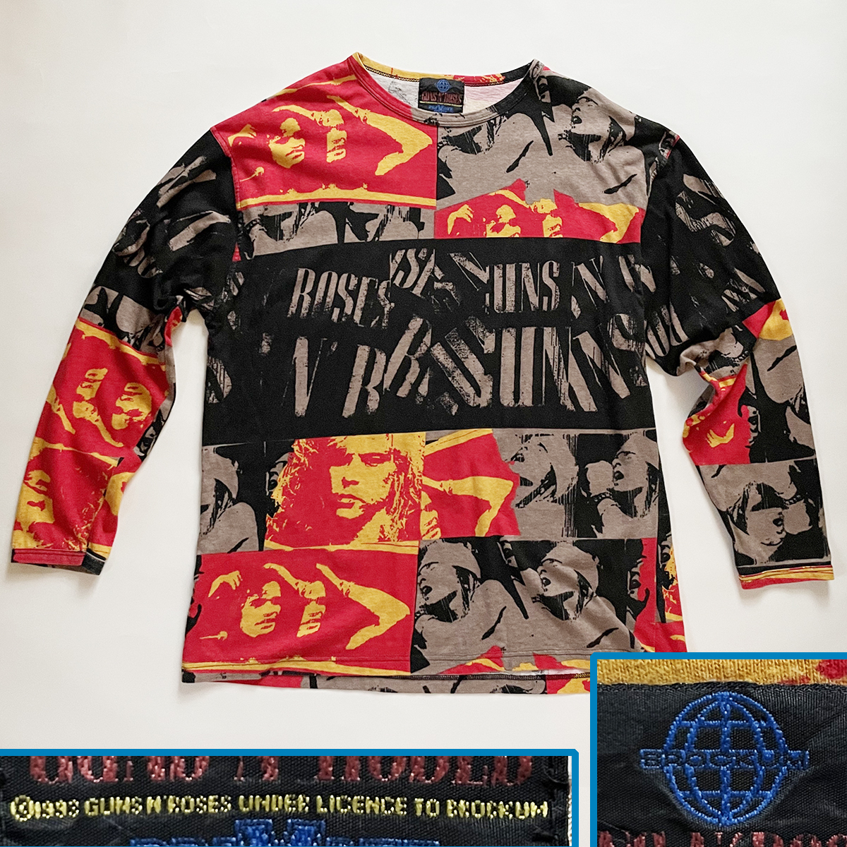 ヤフオク! -「guns n' roses tシャツ 90s」の落札相場・落札価格