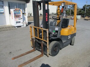 forklift TCM FG10N18 2000年 4,155h popularの１tonneフォークをお手頃価格で！