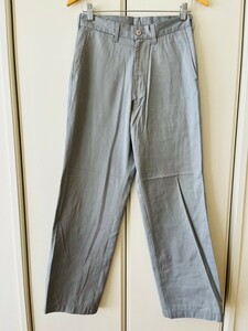 F7392cL Dickies ディッキーズ ウエスト76cm サイズS～M位 ワークパンツ チノパンツ チノパン グレー メンズ ストリート スケーター 古着