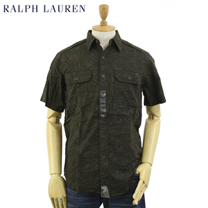  новый товар outlet 11909 S размер polo Polo Ralph Lauren короткий рукав peiz Lee Safari рубашка 
