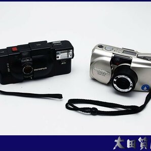 2)質屋出品☆OLYMPUS XA F-Zuiko 35ｍｍ 1:2.8 A11 / ∞ STYLUS ZOOM 115 DLX PANORAMA ZOOM 38-115ｍｍ 中古 1円～売り切りの画像1