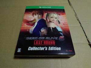 used XBOX ONE Dead or Alive 5 last round collectors edition 