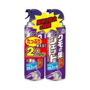 アース製薬　クモの巣消滅ジェット　450ml 2本パック　10パックセット　計20本　送料無料