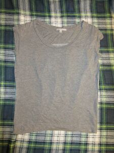 GAP* Gap lady's * no sleeve tops / cut and sewn gray beautiful goods 