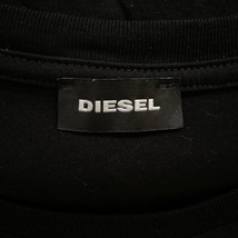 #snc ディーゼル DIESEL Tシャツ カットソー 16 黒 半袖 黄色ロゴ キッズ レディース [811572]_画像5