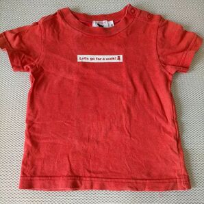 Labra Puppy Tシャツ 90 赤