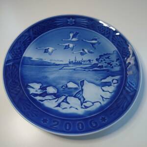 ロイヤルコペンハーゲン　ROYAL COPENHAGEN　イヤープレート2006　極美品