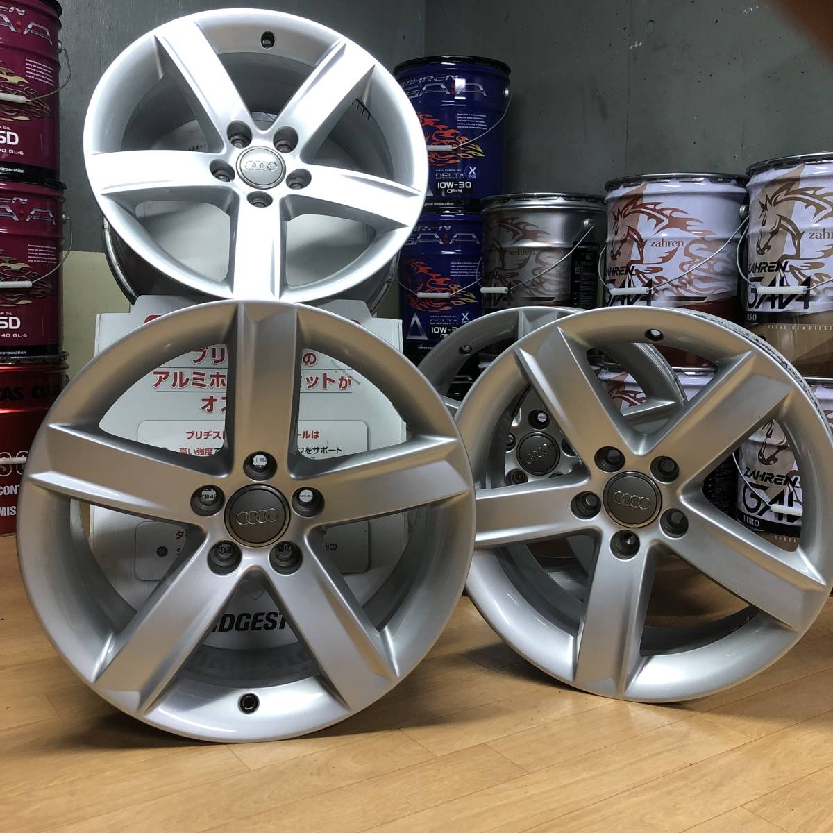 シニアファッション アウディ 17×7.5J アルミホイール 純正ホイール