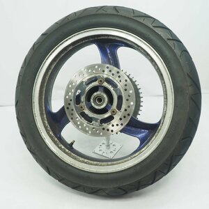 バリオス 91年 ZR250A 純正 リアホイール 17×4.00 リヤホイール