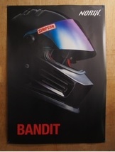 新品! SIMPSON NORIX シンプソンノリックス B1サイズ ポスター 73cm×103cm 大判ポスター フルフェイスポスター BANDIT バンディット._画像1