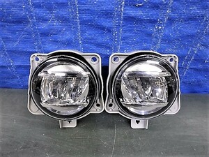 S1317　ムーヴカスタム　LA150S　LA160S　後期　左右フォグ　LED　114-11092　点灯OK　美品