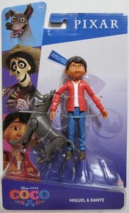 マテル ディズニー ピクサー リメンバー・ミー ダンテ & ミゲル・リヴェラ フィギュア MATTEL Disney PIXAR COCO