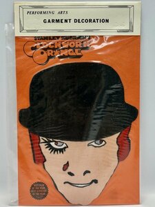 70's 時計じかけのオレンジ アレックス 布パッチ A Clockwork Orange スタンリー キューブリック ビンテージ ヴィンテージ パッチ カスタム