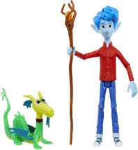 ディズニー ピクサー マテル 2分の1の魔法 イアン・ライトフット ＆ ブレイジー フィギュア Disney PIXAR MATTEL ONWARD_画像3