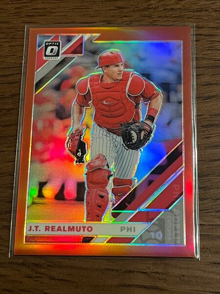 PANINI DONRUSS OPTIC 2019 j.T REALMUTO PRIZM/60