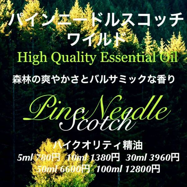 パインニードルスコッチワイルド精油5ml