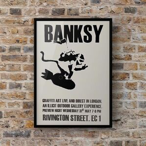 BANKSY バンクシー アートフォトポスター　77