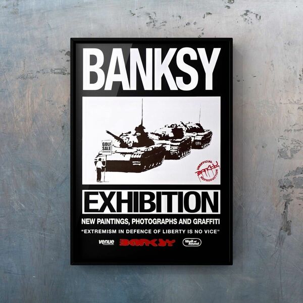 BANKSY バンクシー アートフォトポスター　107