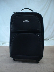 3001　DUNLOP　黒　スーツケース　キャリケース　旅行用　ビジネストラベルバック
