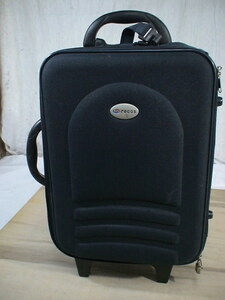 2548　recos　紺 鍵付　スーツケース　キャリケース　旅行用　ビジネストラベルバック