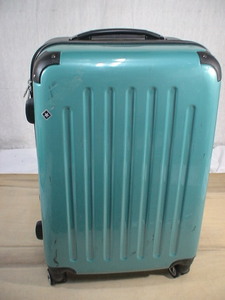 2550　緑 スーツケース　キャリケース　旅行用　ビジネストラベルバック