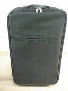 2586　黒 スーツケース　キャリケース　旅行用　ビジネストラベルバック