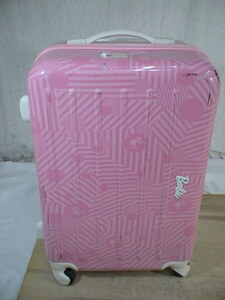 2588　ピンク スーツケース　キャリケース　旅行用　ビジネストラベルバック