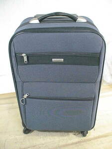 2598　FLEXEED　青 スーツケース　キャリケース　旅行用　ビジネストラベルバック