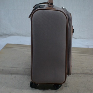 3195 ベージュ TSAロック付 鍵付 スーツケース キャリケース 旅行用 ビジネストラベルバックの画像4