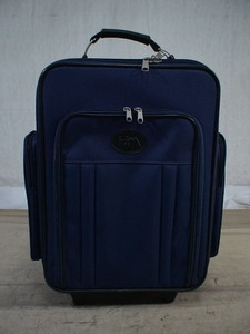 3460　HM　紺　スーツケース　キャリケース　旅行用　ビジネストラベルバック
