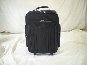 2409　HM　黒　スーツケース　キャリケース　旅行用　ビジネストラベルバック
