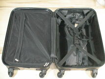 2821　黒 TSAロック付　スーツケース　キャリケース　旅行用　ビジネストラベルバック_画像7