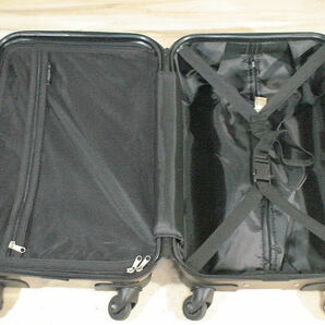 2821 黒 TSAロック付 スーツケース キャリケース 旅行用 ビジネストラベルバックの画像7