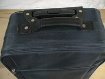 3139　紺　スーツケース　キャリケース　旅行用　ビジネストラベルバック_画像8
