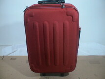 2919　赤 鍵付　スーツケース　キャリケース　旅行用　ビジネストラベルバック_画像1