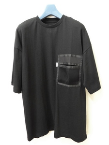 SUPERTHANKS スーパーサンクス　新品未使用　メッシュポケットTEE Msize　BLACK/BLACK