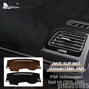  Volkswagen VW Golf 7 MK7 GTI GTD dash board mat cover pad flannel slip prevention UV guard accessory interior 