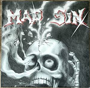 LP Mad Sin/Break The Rules ネオロカビリー サイコビリー nekromantix batmobile p.o.x. numbskulls frenzy demented are go quakes